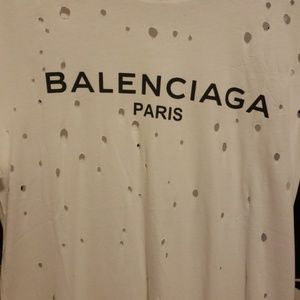 Balenciaga white T-shirt